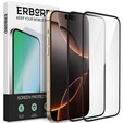 2x sticlă ceramică ERBORD Hybrid Glass pentru iPhone 16 Pro Max