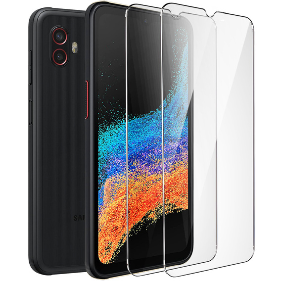 2x sticlă călită pentru Samsung Galaxy Xcover 6 Pro, ERBORD 9H Hard Glass pe ecran