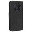 Cu clapetă pentru Huawei Mate 50 Pro 4G, Card Slot, negru