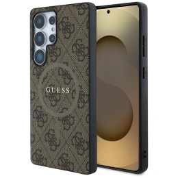 Husă GUESS 4G Ring Classic Logo MagSafe pentru Samsung Galaxy S25 Ultra