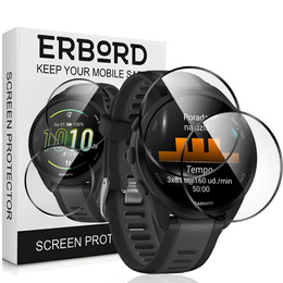 2x ERBORD Hybrid Glass pentru Garmin Forerunner 165
