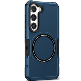 Huse pentru Samsung Galaxy S23, Protective MagSafe, albastru închis