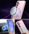Husă pentru Samsung Galaxy S25 FE, ColorMag, pentru MagSafe, roz