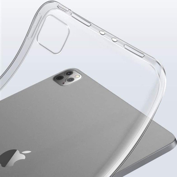 Husă pentru iPad Pro 11" 2022/2021/2020/2018 (4/3/2/1 gen.), silicon, transparentă