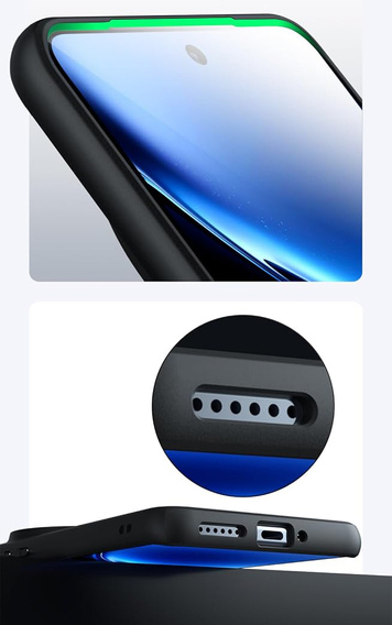 Huse pentru Vivo X200 Pro 5G, Fusion Hybrid, transparentă