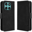 Cu clapetă pentru Motorola Edge 60 / 60 Fusion, Card Slot, negru