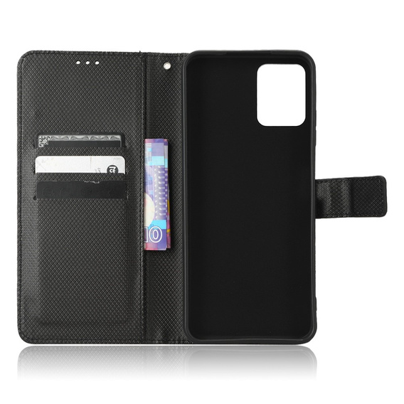 Cu clapetă pentru T Phone Pro 5G, Wallet Magnet, negru