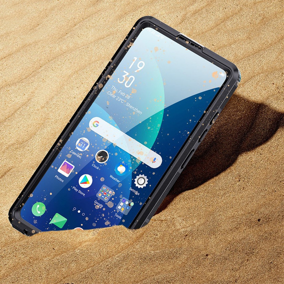 Husă impermeabilă Redpepper MagSafe pentru Samsung Galaxy S26 Ultra, negru