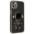 Huse pentru iPhone 12 Pro Max, Astronaut, negru
