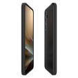 Carcasa Spigen pentru Samsung Galaxy S25, Thin Fit Mag, negru + sticlă temperată 9H