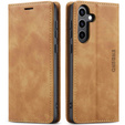 Husă pentru Samsung Galaxy A16, ERBORD Vintage, portofel cu clapetă, maro