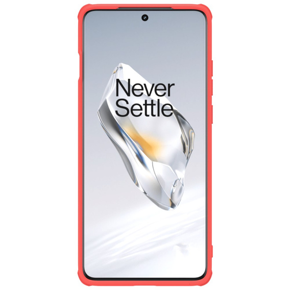 Carcasă NILLKIN pentru OnePlus 12 5G, Super Frosted Shield Case, roșu