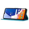 Cu clapetă pentru Samsung Galaxy A55 5G, Wallet, Butterfly, violet