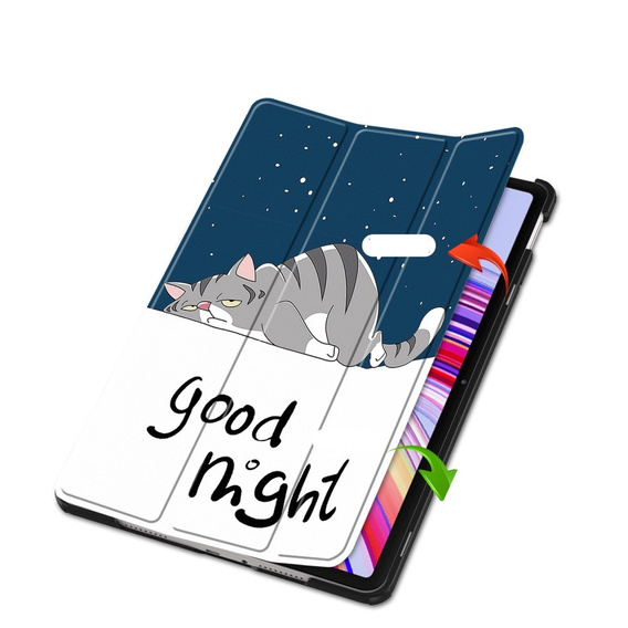 Husă pentru Xiaomi Redmi Pad Pro / Xiaomi Poco Pad, Smartcase, cat