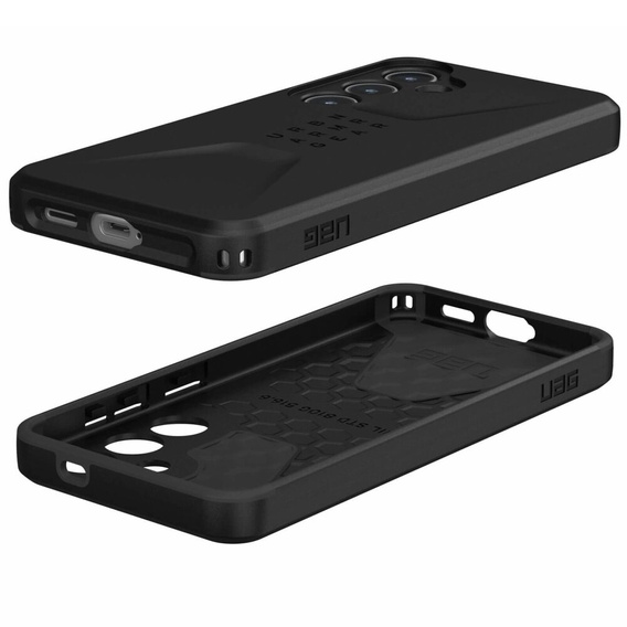 Carcasă Urban Armor Gear pentru Galaxy S24 Plus, Civilian, negru