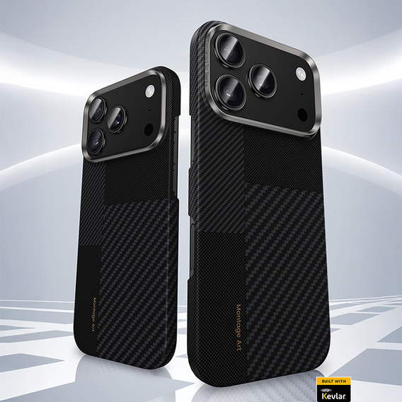 Husă Benks Montage Magnetic Armor Air Kevlar MB70 pentru iPhone 17 Pro Max