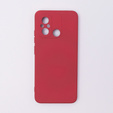 Husa pentru Xiaomi Redmi 12C, Silicone Lite, roșu