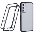 Husa pentru Samsung Galaxy A16, Magnetic Dual Glass, negru