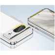 Carcasă pentru Google Pixel 8, Fusion Hybrid, cu protecție pentru camera foto, transparentă