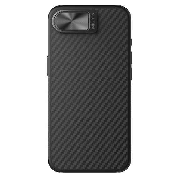 Carcasă pentru iPhone 16e, carcasă blindată Nillkin, Carboprof Case, pentru Magsafe, negru