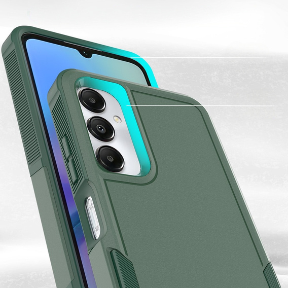 Husa blindată pentru Samsung Galaxy A05s 4G, Dual Shockproof, verde