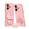 Carcasă pentru Xiaomi Redmi 13, Bunny, roz