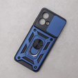 Husă blindată pentru Motorola Edge 40 Neo, CamShield Slide, albastru