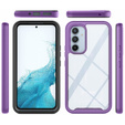 Carcasă pentru Samsung Galaxy A34 5G, Shockproof, cu folie, violet