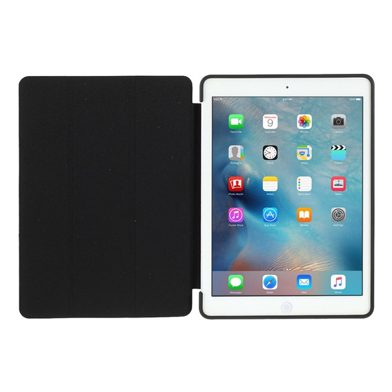 Husă pentru iPad 9.7 2017 / 2018, Smartcase, negru