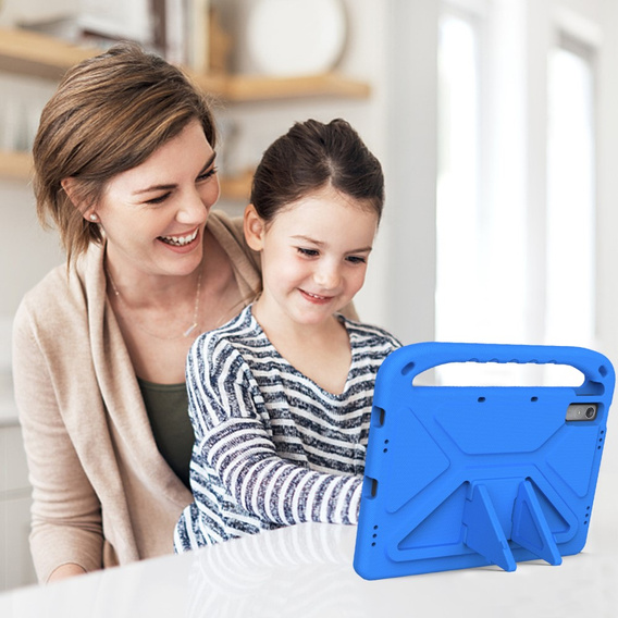 Husă pentru copii pentru Lenovo Tab P11 Gen 2 TB350FU TB350XU 11.5", husă pentru copii cu mâner, albastru