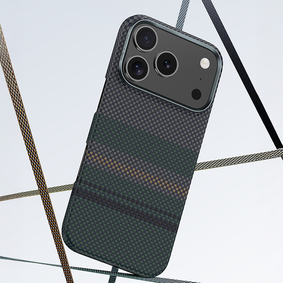 Husă BENKS Kevlar Magnetic Armor Air Aurora 600D pentru MagSafe pentru iPhone 17 Pro Max