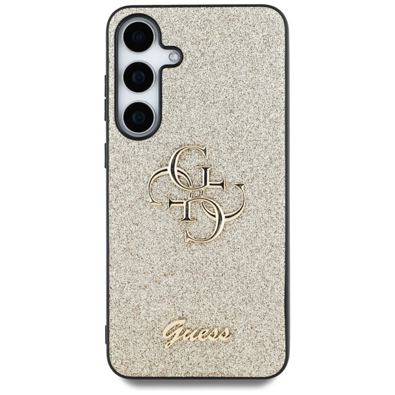 Husă GUESS Fixed Glitter Big 4G Logo pentru Samsung Galaxy S25