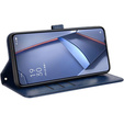 Husa cu clapetă pentru Xiaomi Redmi A5, Wallet Rhombus, albastru