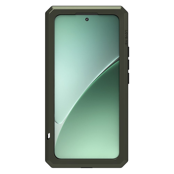 Love Mei Huse pentru Xiaomi 15, armored with glass, verde