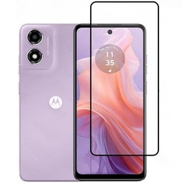 Sticlă călită 3D pentru Motorola Moto E14, cadru negru