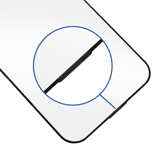 2x Sticlă temperată pentru iPhone 14 Pro, ERBORD Easy App Full Screen Protector