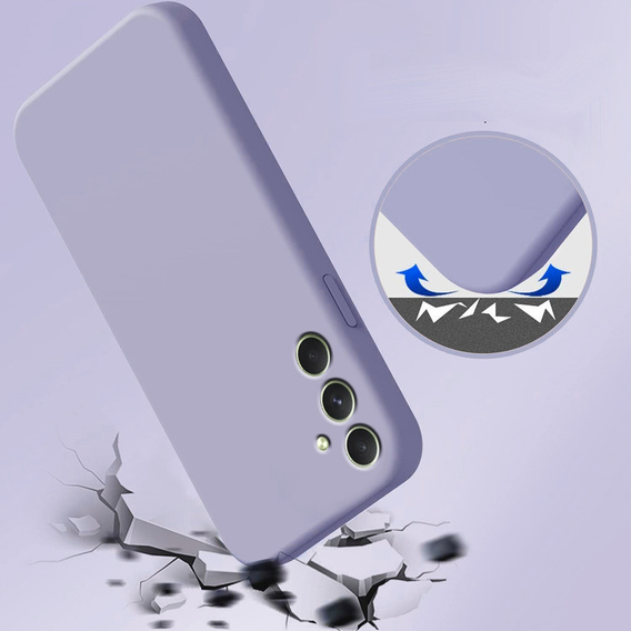 Husa pentru Samsung Galaxy A54 5G, Silicone Lite, violet