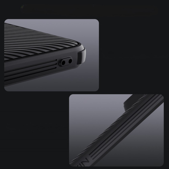 Carcasă blindată Nillkin pentru Xiaomi Redmi Note 14 Pro 5G / Xiaomi Poco X7 5G, CamShield Pro, negru
