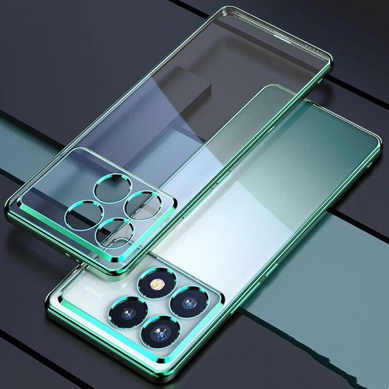 Carcasă pentru Xiaomi Poco F6 Pro, Frame Case, verde