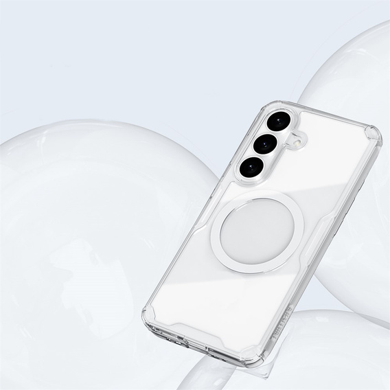 Husă NILLKIN Nature TPU MagSafe pentru Samsung Galaxy S26, transparentă