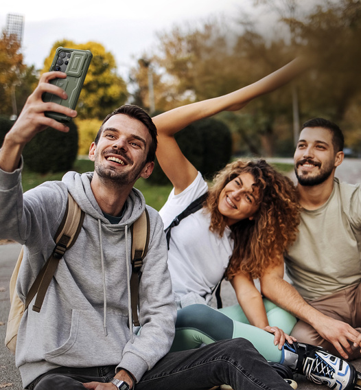 Husă blindată pentru Samsung Galaxy S25 Ultra, Dexnor Full Body (Two Frames), verde