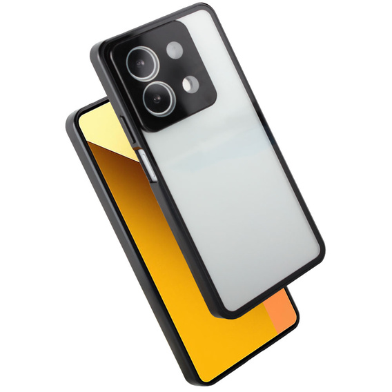 Husa pentru Xiaomi Redmi Note 13 5G, Magnetic Dual Glass, negru