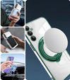 Carcasă magnetică pentru Samsung Galaxy S24 FE, pentru MagSafe, verde