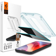 Spigen Privacy Tempered Glass pentru iPhone 17 Pro Max / 16 Pro Max, Glas.TR Privacy (2 buc)