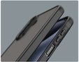 Carcasă Matt pentru Samsung Galaxy A17 5G, fumurie cu margini negre
