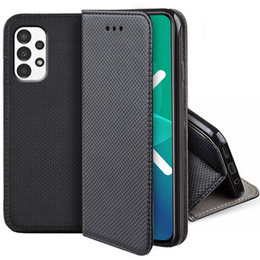 Cu clapetă pentru Samsung Galaxy A13 4G, Wallet Smart Magnet, albastru