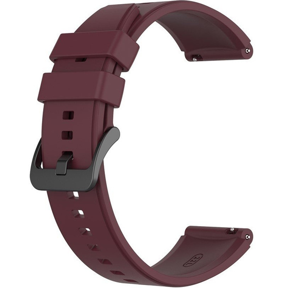 Pasek silikonowy 22mm uniwersalny, Szary