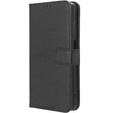 Cu clapetă pentru Honor 90 Lite 5G, Wallet Smart Magnet, negru