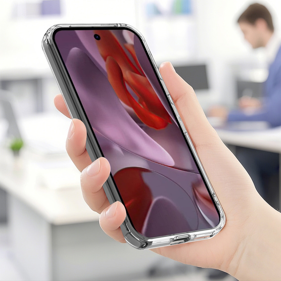 Husă Fusion Hybrid pentru MagSafe pentru Google Pixel 10a, transparentă