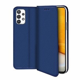 Cu clapetă pentru Samsung Galaxy A72 5G / A72 LTE, Wallet Smart Magnet, albastru